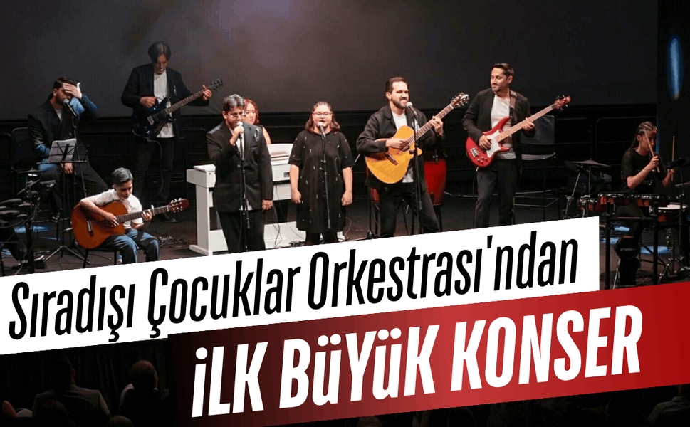 İzmir'de 'Sıradışı Çocuklar Orkestrası'ndan konser