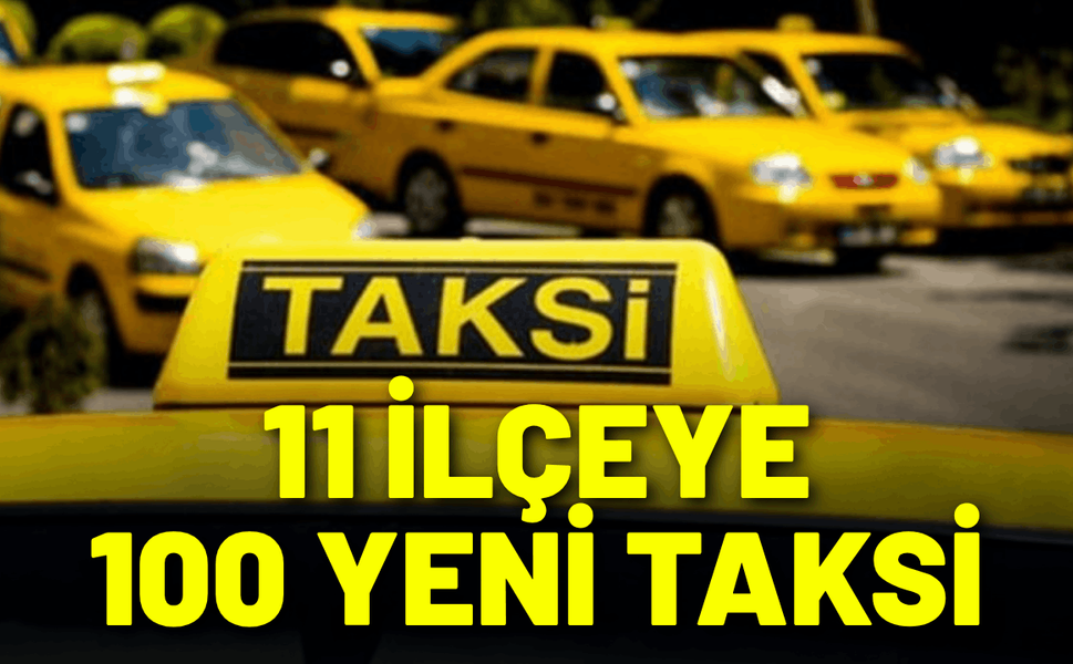 İzmir’in kent merkezine 100 yeni taksi
