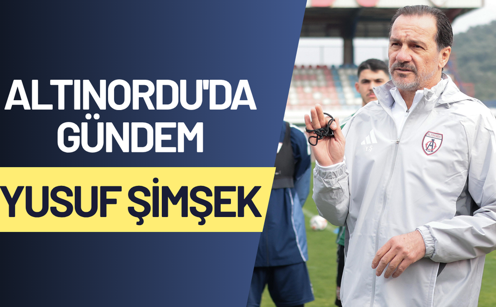 Altınordu'da gündem Yusuf Şimşek