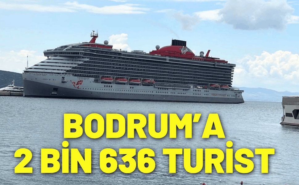 Bodrum’a çifte kruvaziyer ile 2 bin 636 turist