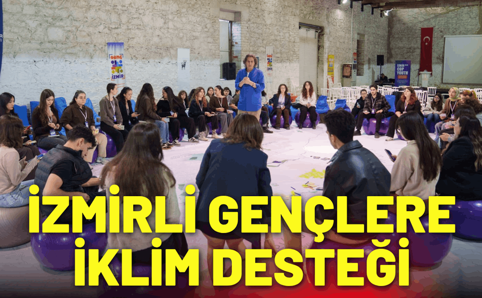 İzmirli gençlere dünyadan iklim desteği
