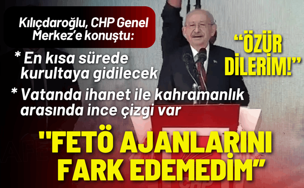 Kemal Kılıçdaroğlu: En kısa sürede kurultaya gidilecek