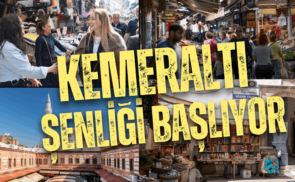 Kemeraltı şenliği başlıyor