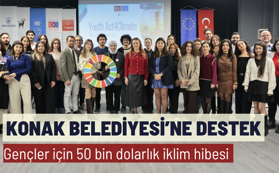 Konak Belediyesi 50 bin dolarlık hibe desteği kazandı