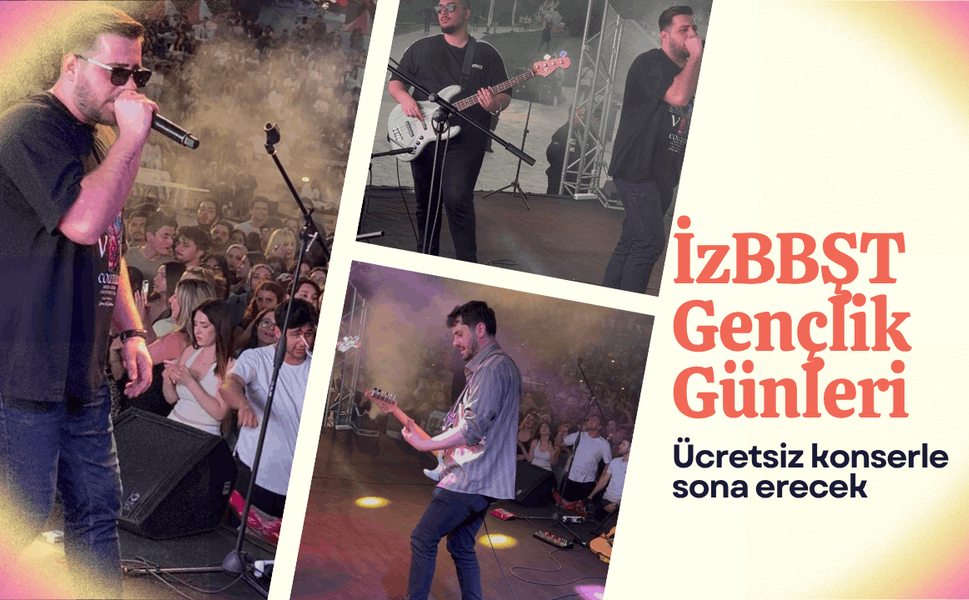 İzBBŞT Gençlik Günleri ücretsiz konserle sona erecek