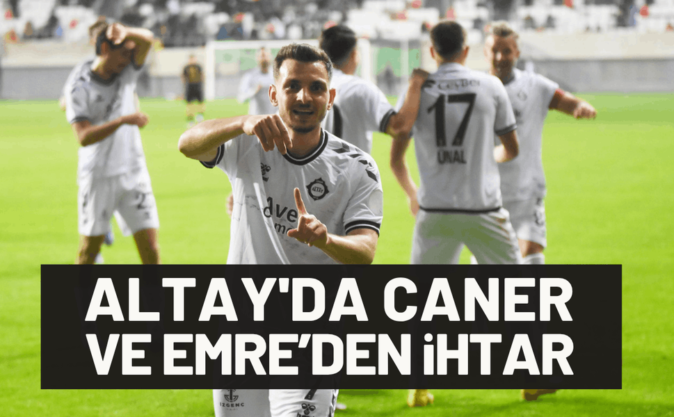 Altay'da iki futbolcudan ihtar