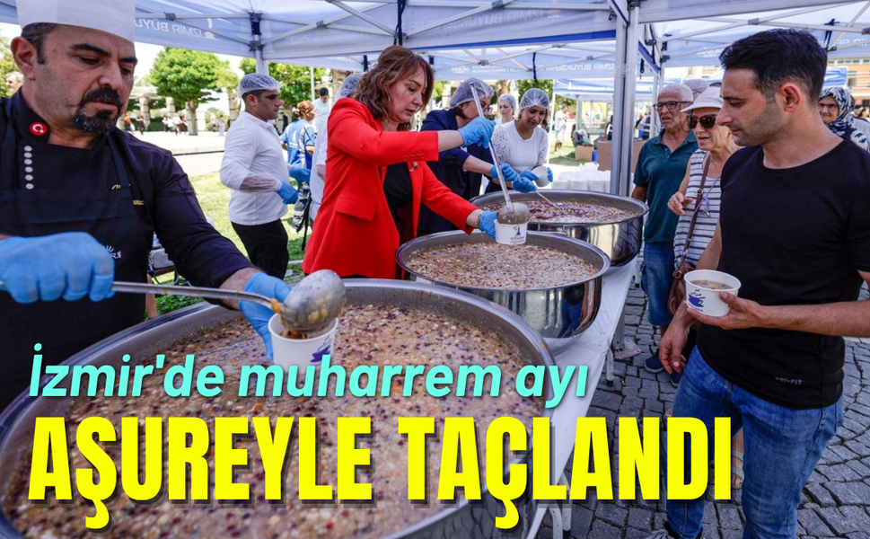 İzmir'de muharrem ayı aşureyle taçlandı