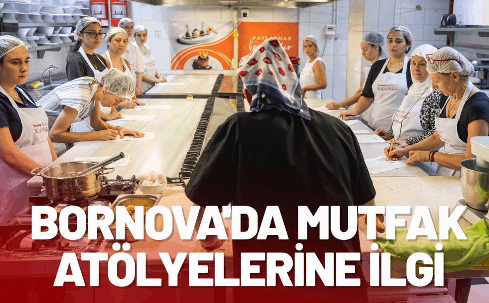 Bornova'da cream puff ve falafel roll atölyelerine ilgi