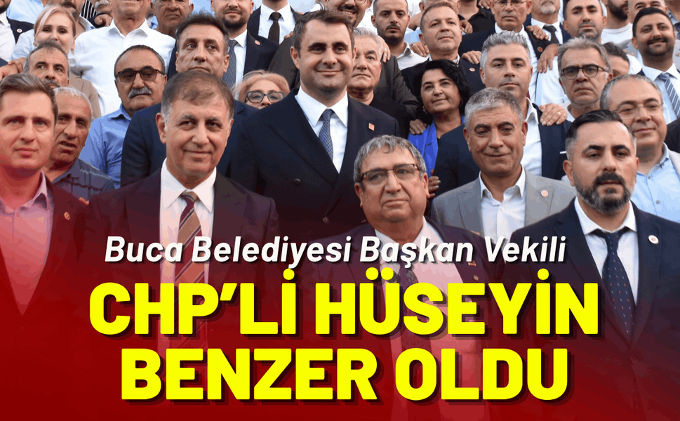 Buca Belediyesi Başkan Vekili, CHP’li Hüseyin Benzer oldu