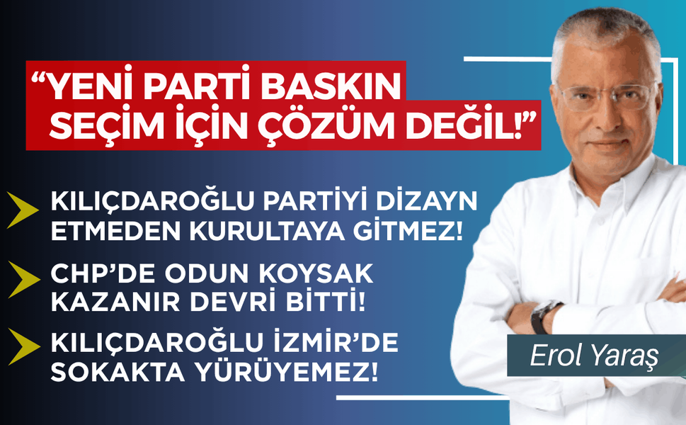 Kılıçdaroğlu, partiyi dizayn etmeden kurultaya gitmez!