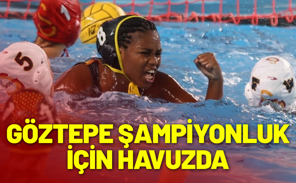 Göztepe sutopunda şampiyonluk için havuzda