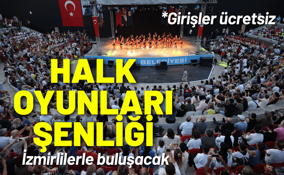 Konak'ın Halk Oyunları Şenliği, İzmirlilerle buluşacak