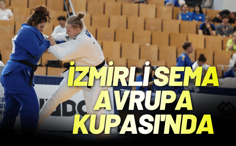 İzmirli Sema Avrupa Kupası'nda kürsüde