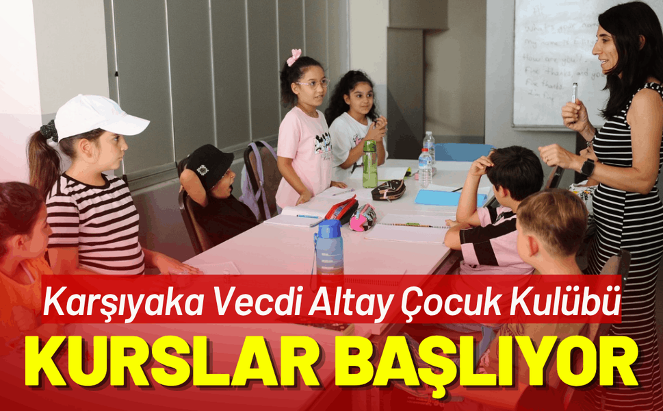 Karşıyaka'da yaz kursları başlıyor