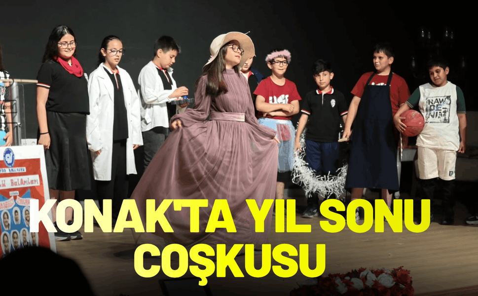 Konak'ta yıl sonu coşkusu