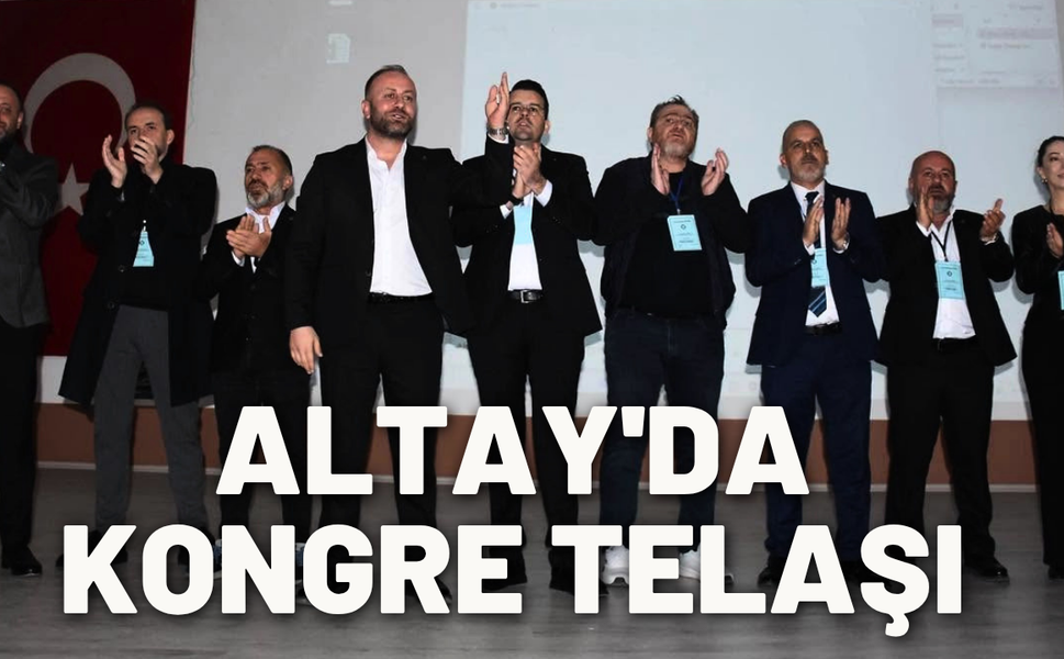 Altay'da kongre telaşı