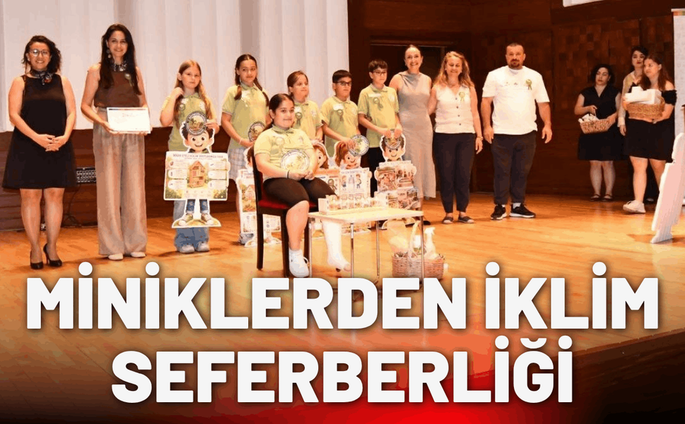 Miniklerden iklim seferberliği