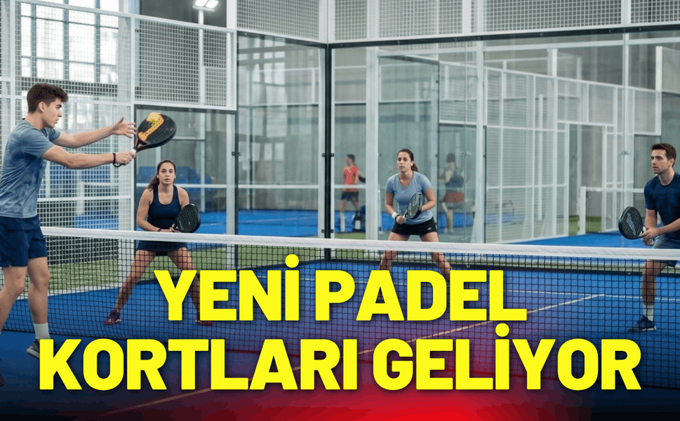 Bostanlı Sahili’ne yeni padel kortları geliyor