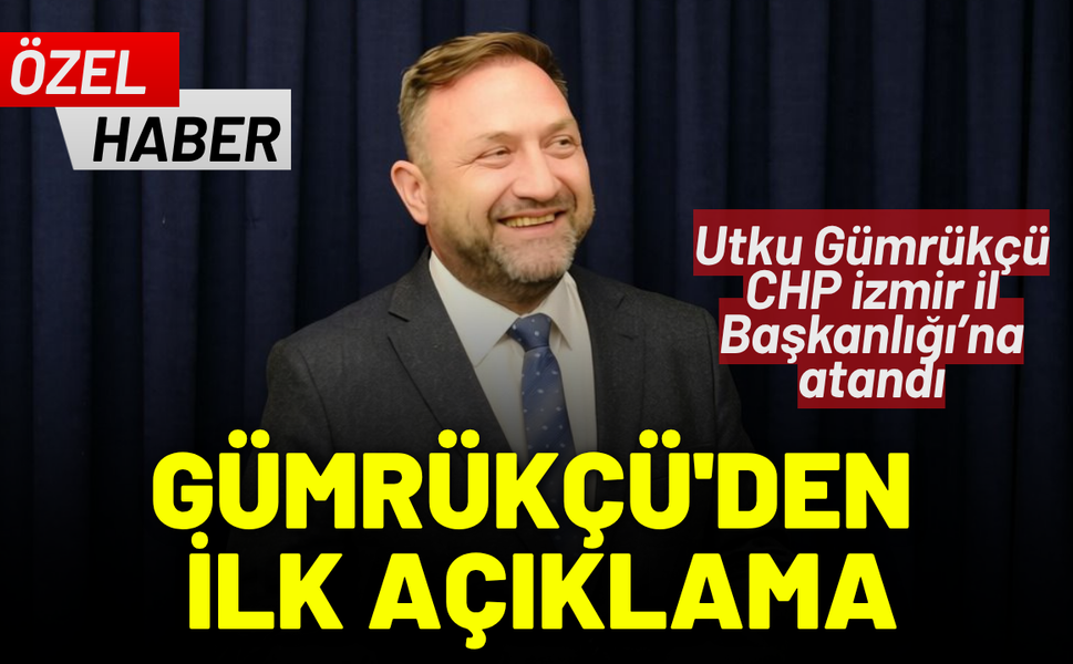 Utku Gümrükçü'den ilk açıklama: Görevden kaçmam!