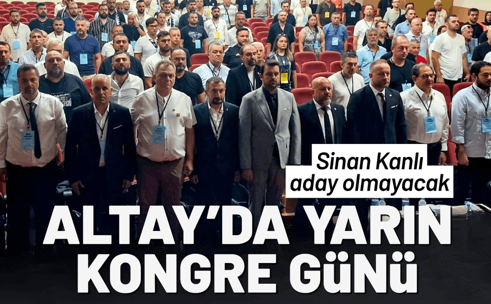 Altay'da yarıda kalan kongre tamamlanıyor