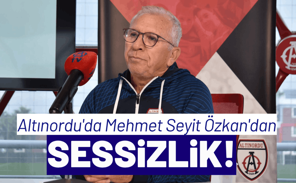 Altınordu'da Özkan'dan tepkilere sessizlik!