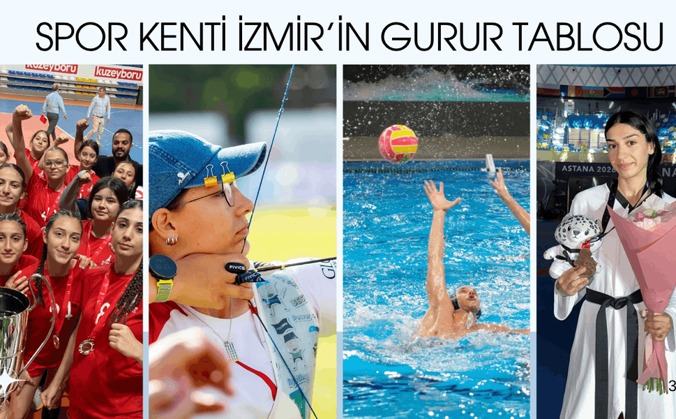 Spor kenti İzmir’in gurur tablosu