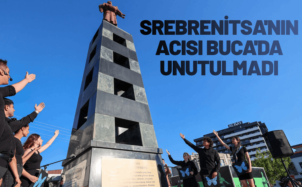 Srebrenitsa'nın acısı Buca'da unutulmadı