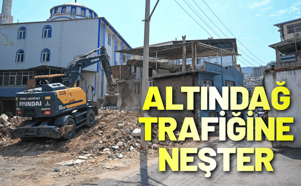 Altındağ trafiğine büyük neşter