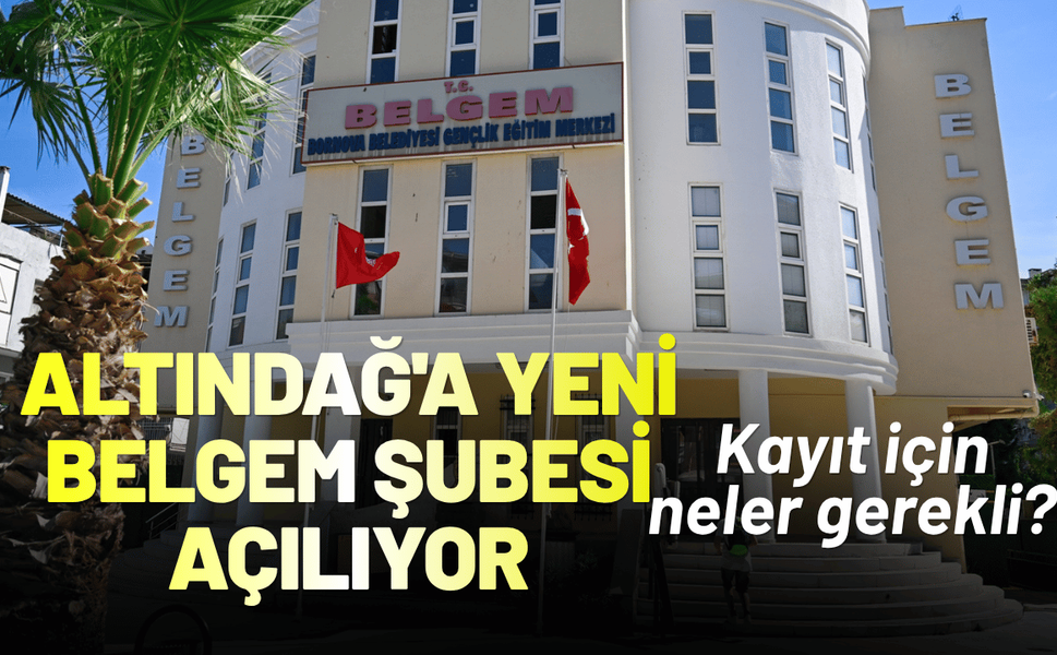 Altındağ'a yeni BELGEM şubesi açılıyor