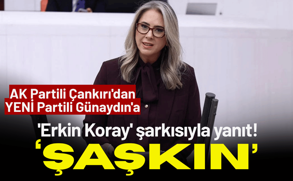 AK Partili Çankırı'dan YENİ Partili Günaydın'a 'Erkin Koray' şarkısıyla yanıt!