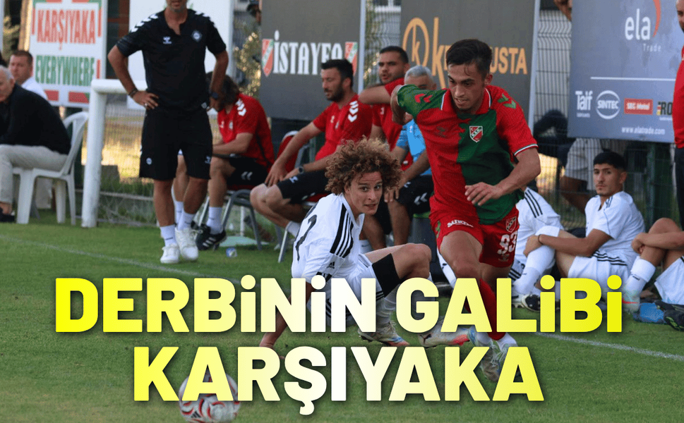 İzmir derbisinde kazanan Karşıyaka