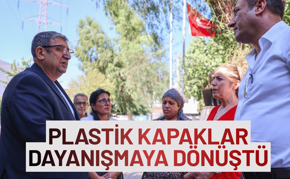 Plastik kapaklar dayanışmaya dönüştü