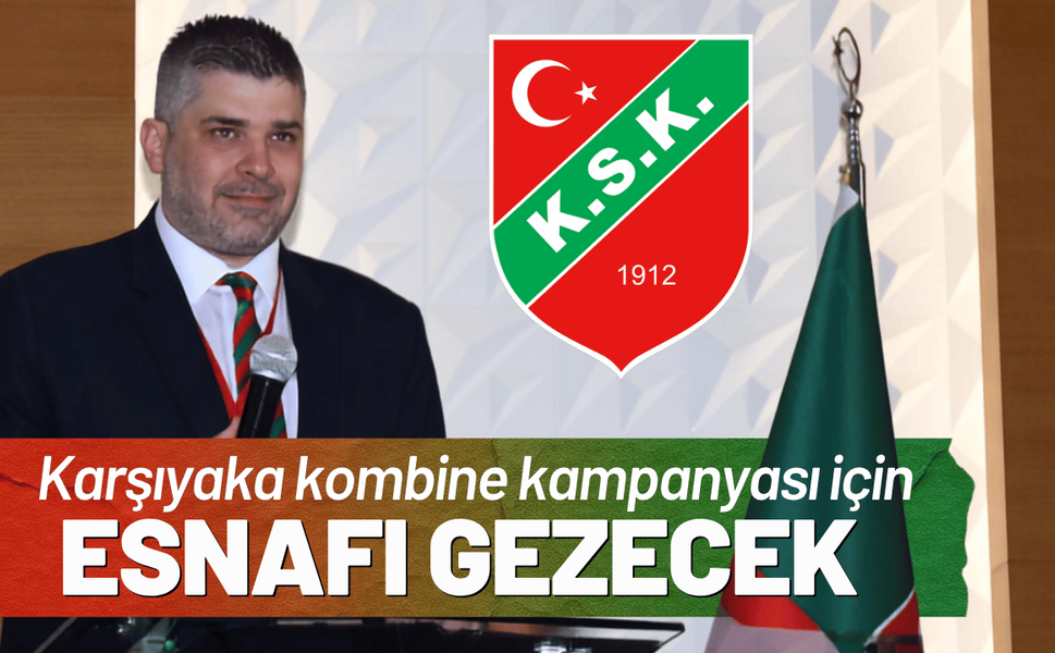 Karşıyaka kombine için esnafı gezecek