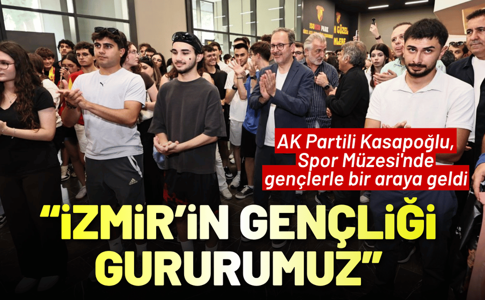AK Partili Kasapoğlu, Spor Müzesi'nde gençlerle bir araya geldi