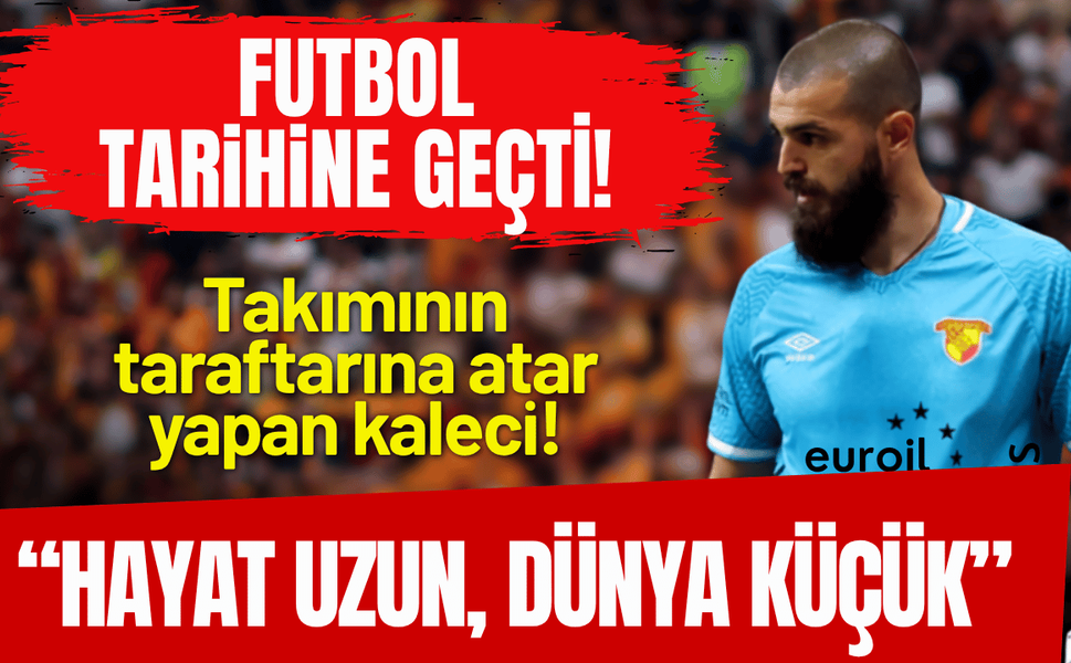 Göztepeli Luka'dan, taraftara meydan okuma: Hayat uzun, dünya küçük, karşılaşacağız!