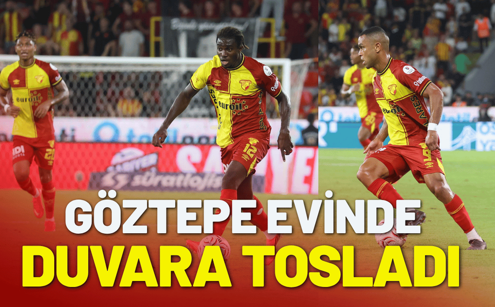 Göztepe evinde duvara tosladı