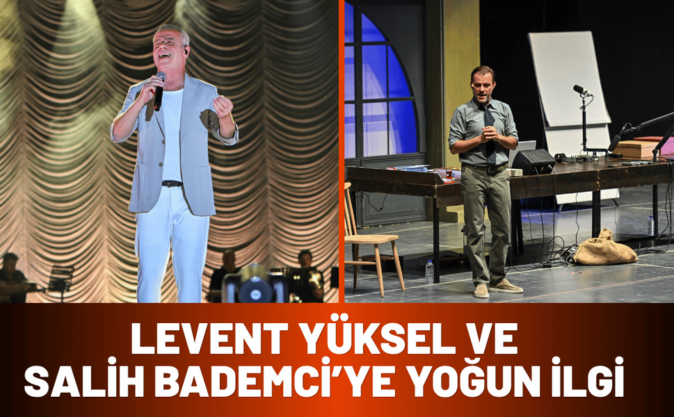 95. İEF'de Levent Yüksel ve Salih Bademci’ye yoğun ilgi