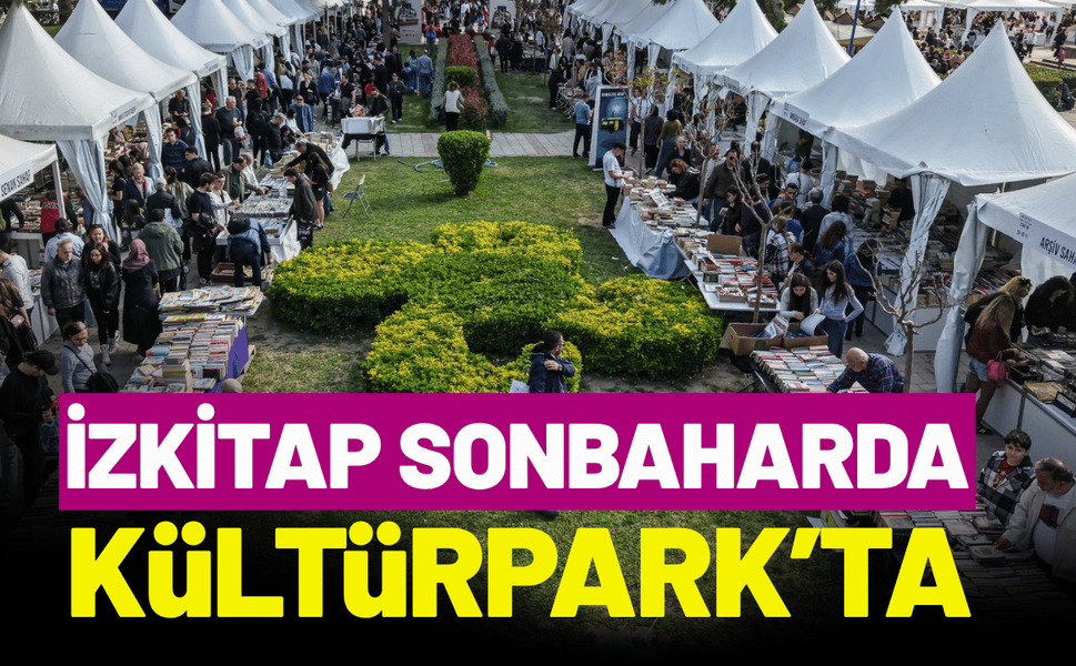 İZKİTAP sonbaharda Kültürpark’ta