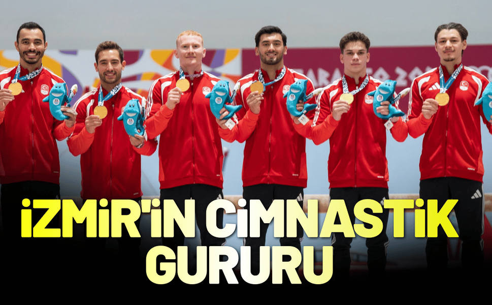 Akdeniz Oyunları'nda İzmir'in cimnastik gururu