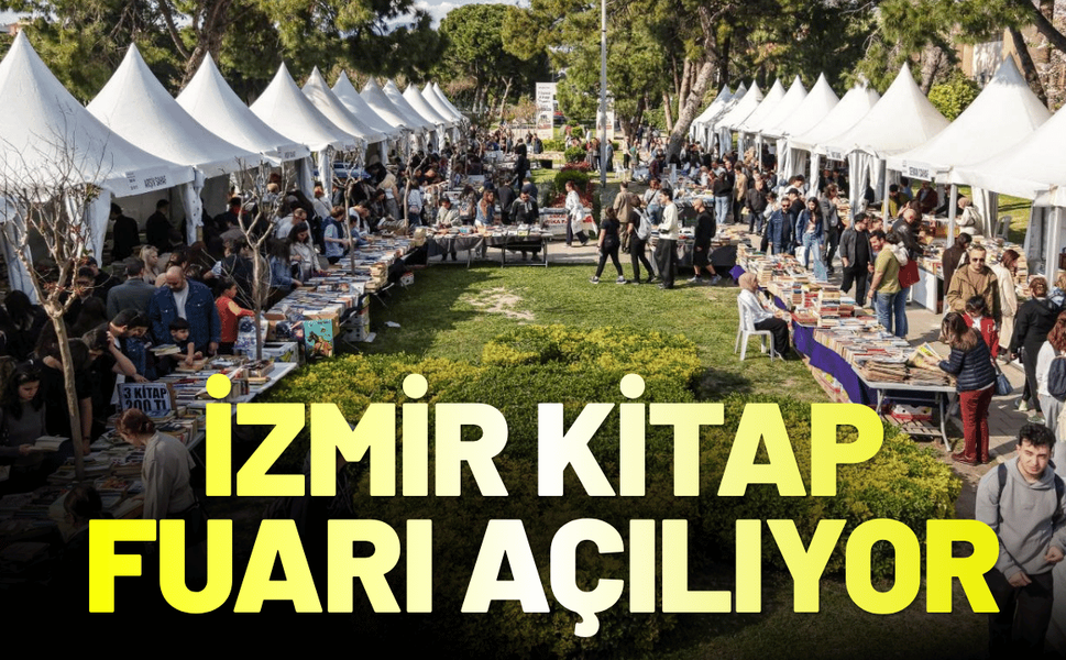 İZKİTAP - 8. İzmir Kitap Fuarı açılıyor
