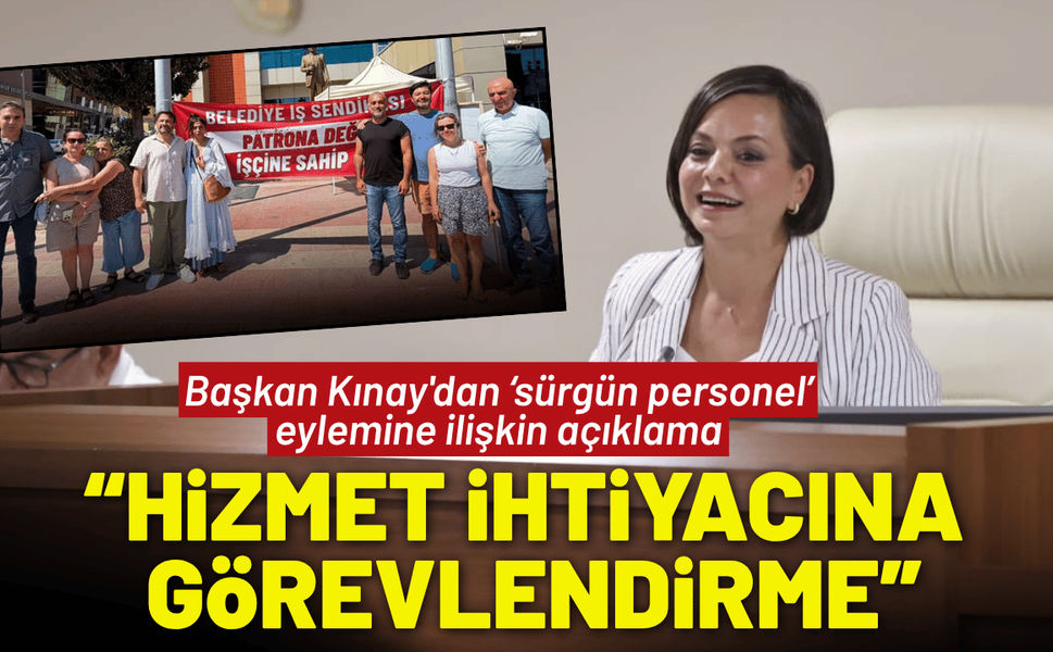 Başkan Kınay'dan personel eylemine ilişkin açıklama