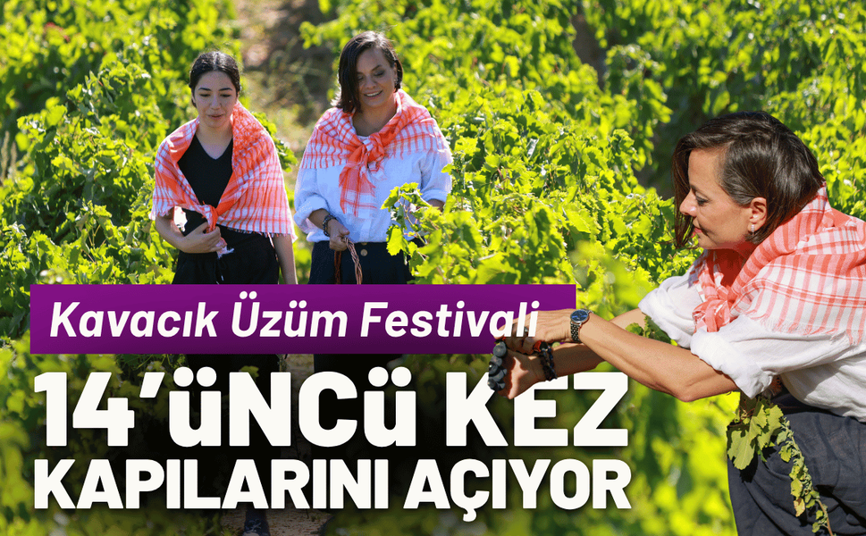 Kavacık Üzüm Festivali 14’üncü kez kapılarını açıyor