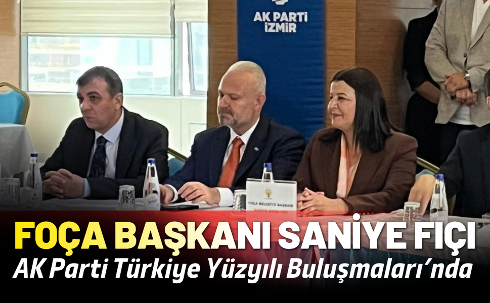 Foça Başkanı Saniye Fıçı, AK Parti ile sahaya iniyor