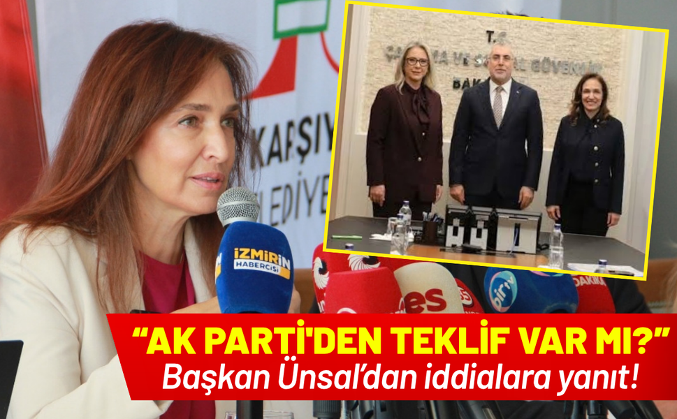 Başkan Ünsal'dan 'AK Parti' iddialarına yanıt!