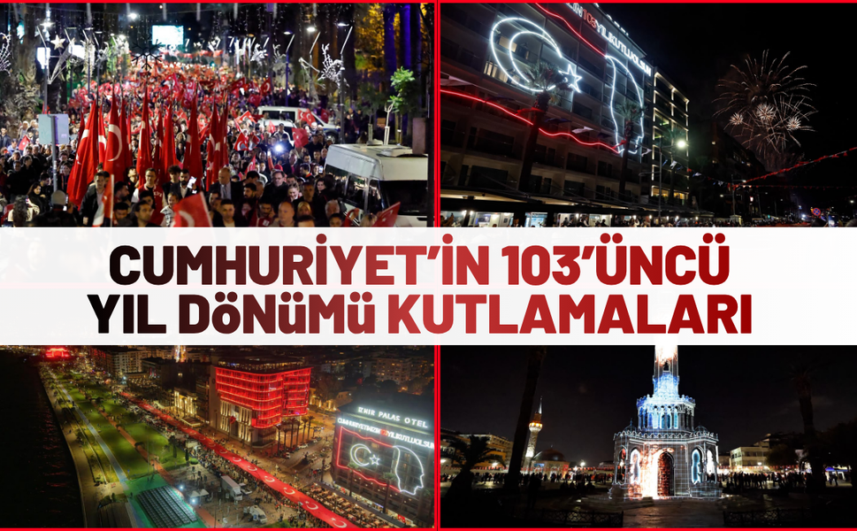 Cumhuriyet’in 103’üncü yıl dönümü kutlamaları