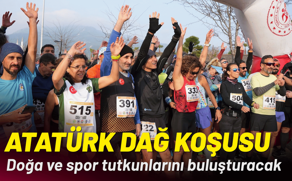 Kemalpaşa'da Atatürk Dağ Koşusu için geri sayım