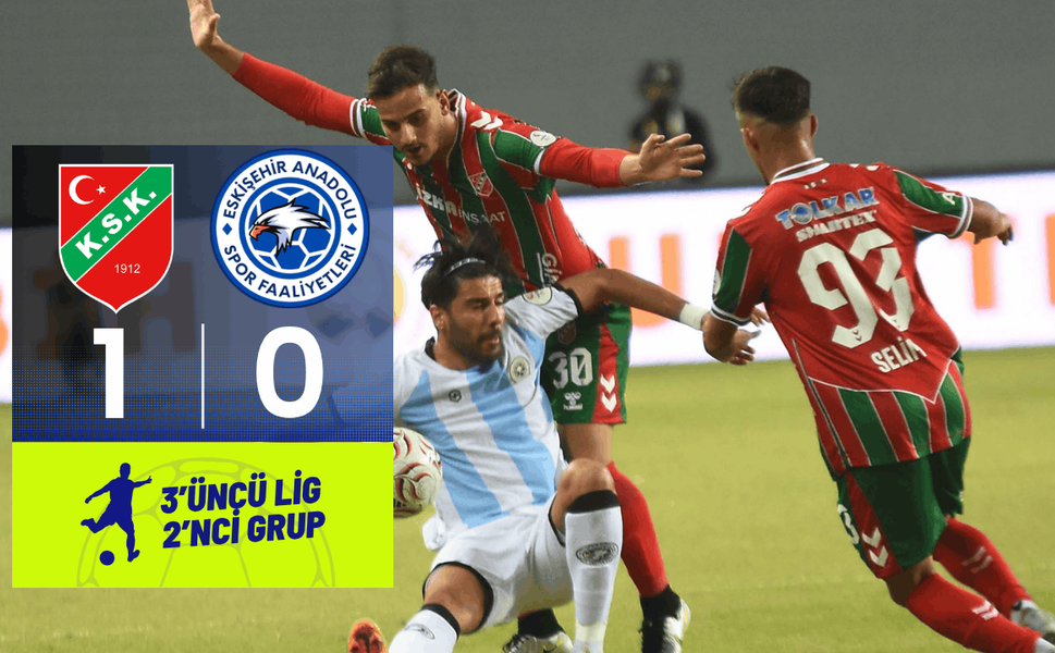 Karşıyaka: 1 - Eskişehir Anadolu: 0
