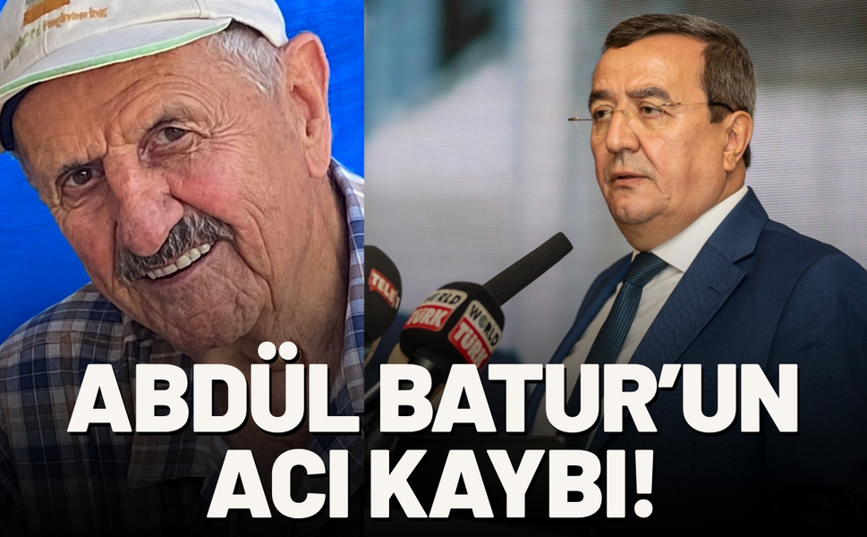 Abdül Batur'un babası vefat etti! Cenaze programı belli oldu