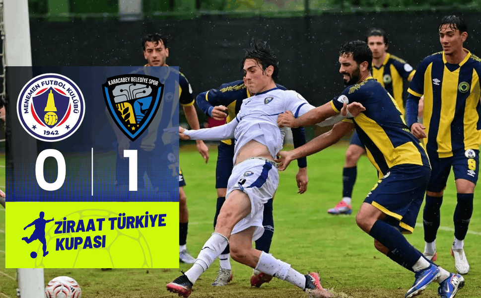 Menemen Futbol Kulübü: 0 - Karacabey Belediyespor: 1