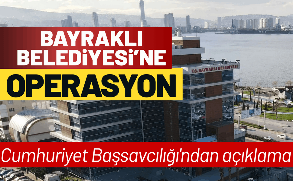 Bayraklı operasyon: Cumhuriyet Başsavcılığı'ndan açıklama!